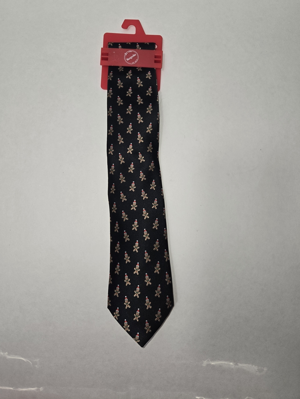 Bespoke Black Ginger Man Christmas Tie